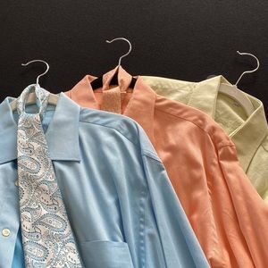 Bundle of 3 Bianca Nero men’s shirts size 44/17.5